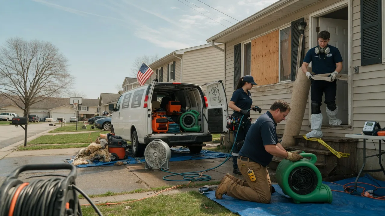 Water Damage Restoration in Walnutport, PA near me